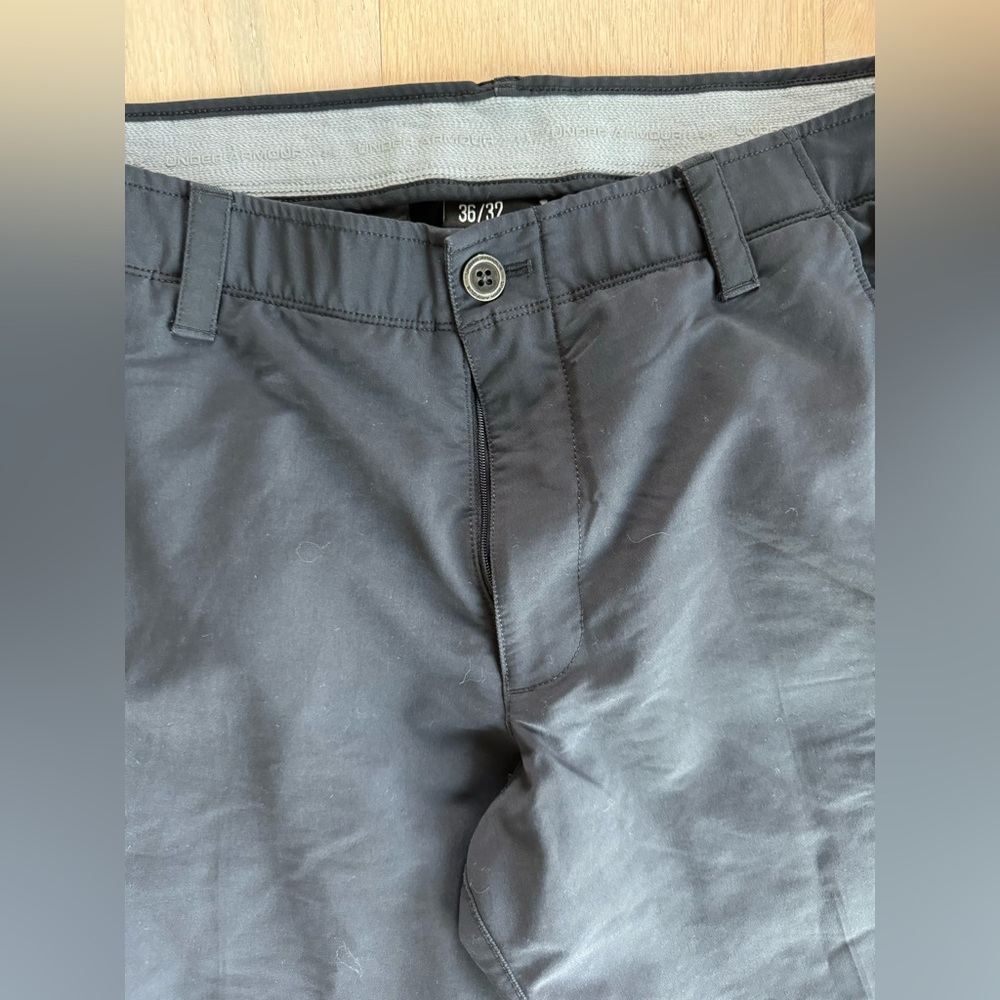 Under Armour Golf Match Play Pants Size 36/32 Grey